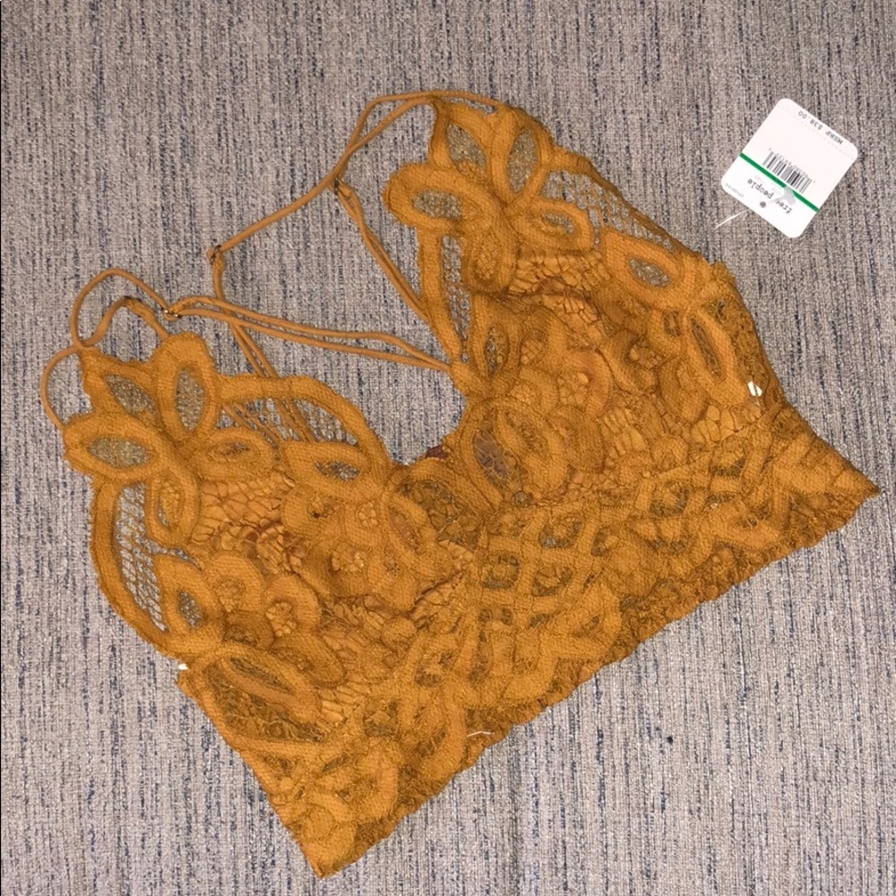 ADELLA LACE BRALETTE GOLD L